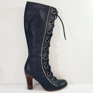 Seychelles Black Knee-High Boots